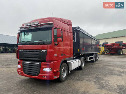 Даф XF 105 2013 в Белой Церкве на Automoto.ua Красный Даф XF 105, объемом двигателя 13 л и пробегом 900 тыс. км за 27000 $, фото 1 на Automoto.ua
