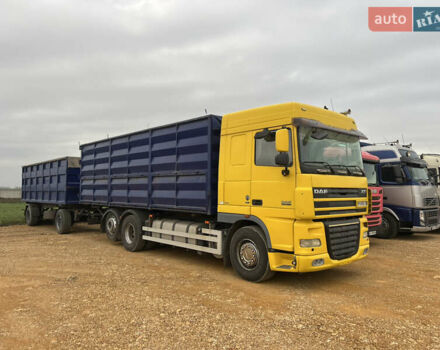 Желтый Даф XF 105, объемом двигателя 12.9 л и пробегом 900 тыс. км за 17500 $, фото 17 на Automoto.ua