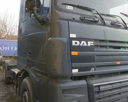 Желтый Даф XF 105, объемом двигателя 12.9 л и пробегом 10 тыс. км за 8600 $, фото 1 на Automoto.ua