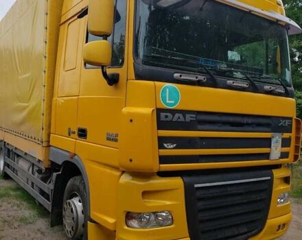 Желтый Даф XF 105, объемом двигателя 12.9 л и пробегом 984 тыс. км за 27000 $, фото 1 на Automoto.ua