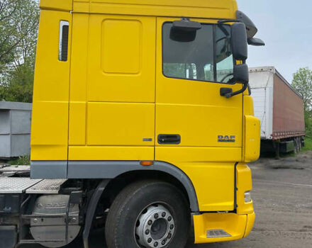Желтый Даф XF 105, объемом двигателя 12.8 л и пробегом 1 тыс. км за 7300 $, фото 2 на Automoto.ua