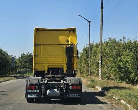 Желтый Даф XF 105, объемом двигателя 12.9 л и пробегом 1 тыс. км за 13000 $, фото 2 на Automoto.ua