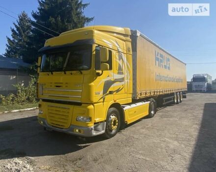 Желтый Даф XF 105, объемом двигателя 12.9 л и пробегом 1 тыс. км за 16500 $, фото 29 на Automoto.ua