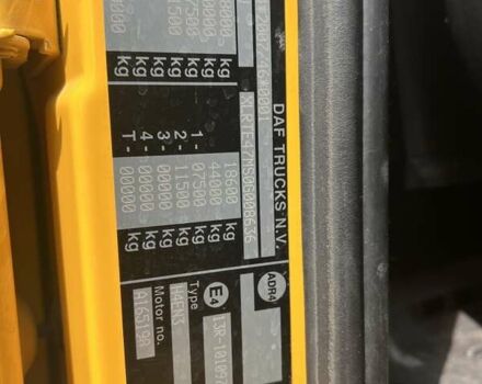 Жовтий Даф XF 105, об'ємом двигуна 12.9 л та пробігом 935 тис. км за 19000 $, фото 5 на Automoto.ua