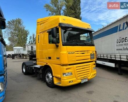 Желтый Даф XF 105, объемом двигателя 12.9 л и пробегом 1 тыс. км за 18500 $, фото 1 на Automoto.ua