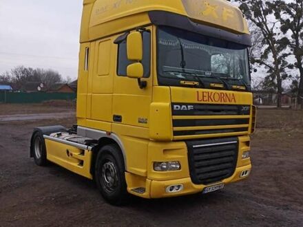 Даф XF 105 2006 в Харькове на Automoto.ua Желтый Даф XF 105, объемом двигателя 12.99 л и пробегом 970 тыс. км за 8100 $, фото 1 на Automoto.ua