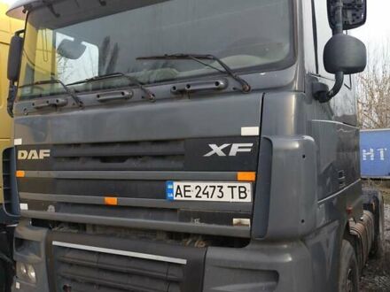 Желтый Даф XF 105, объемом двигателя 12.9 л и пробегом 10 тыс. км за 8600 $, фото 1 на Automoto.ua