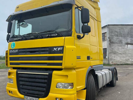 Даф XF 105 2008 в Бурштыне на Automoto.ua Желтый Даф XF 105, объемом двигателя 12.8 л и пробегом 1 тыс. км за 7700 $, фото 1 на Automoto.ua
