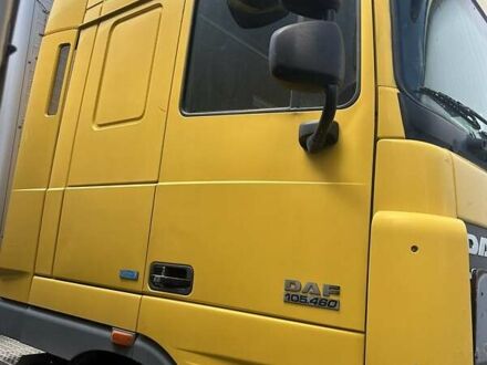 Даф XF 105 2013 у Калуше на Automoto.ua Жовтий Даф XF 105, об'ємом двигуна 12.9 л та пробігом 800 тис. км за 15500 $, фото 1 на Automoto.ua