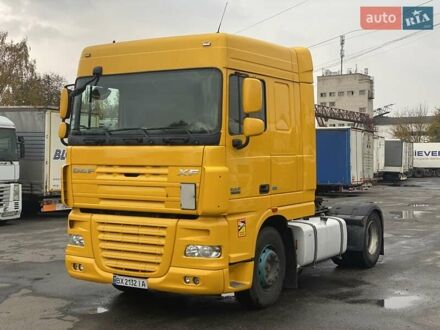 Даф XF 105 2013 у Хмельницькому на Automoto.ua Жовтий Даф XF 105, об'ємом двигуна 12.9 л та пробігом 614 тис. км за 19500 $, фото 1 на Automoto.ua