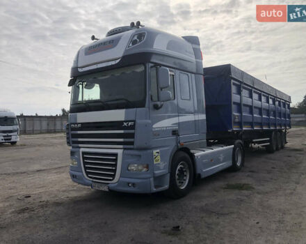 Серый Даф XF 105, объемом двигателя 12.91 л и пробегом 1 тыс. км за 30000 $, фото 2 на Automoto.ua