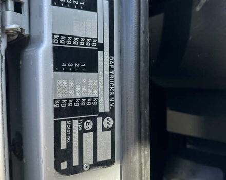 Серый Даф XF 105, объемом двигателя 12.9 л и пробегом 900 тыс. км за 13100 $, фото 10 на Automoto.ua