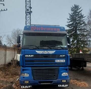 Синий Даф XF 105, объемом двигателя 12.6 л и пробегом 942 тыс. км за 13900 $, фото 12 на Automoto.ua