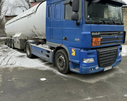 Синій Даф XF 105, об'ємом двигуна 12.9 л та пробігом 985 тис. км за 70000 $, фото 1 на Automoto.ua