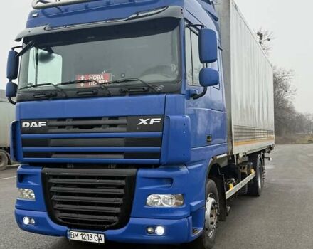 Синий Даф XF 105, объемом двигателя 12.9 л и пробегом 2 тыс. км за 18500 $, фото 1 на Automoto.ua