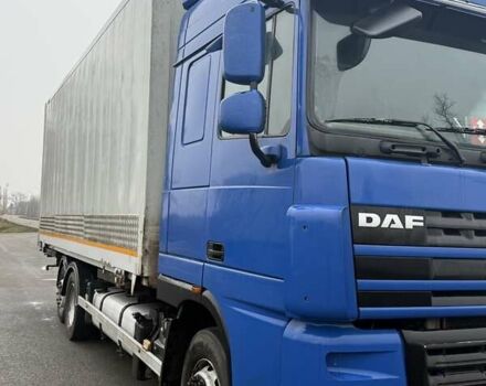 Синий Даф XF 105, объемом двигателя 12.9 л и пробегом 2 тыс. км за 18500 $, фото 2 на Automoto.ua