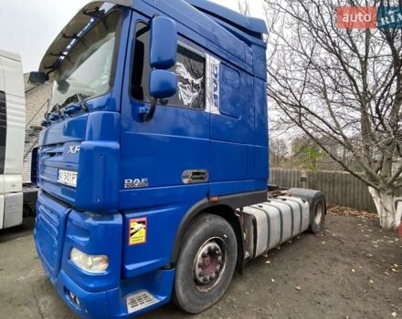 Синий Даф XF 105, объемом двигателя 12.9 л и пробегом 1 тыс. км за 12000 $, фото 1 на Automoto.ua