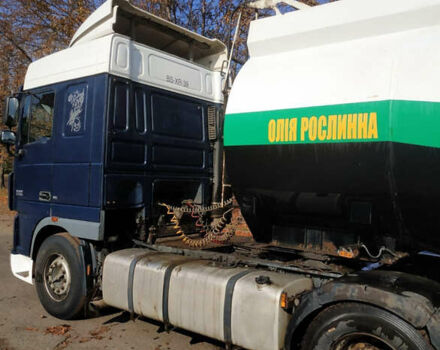 Синій Даф XF 105, об'ємом двигуна 12.9 л та пробігом 1000 тис. км за 7000 $, фото 1 на Automoto.ua