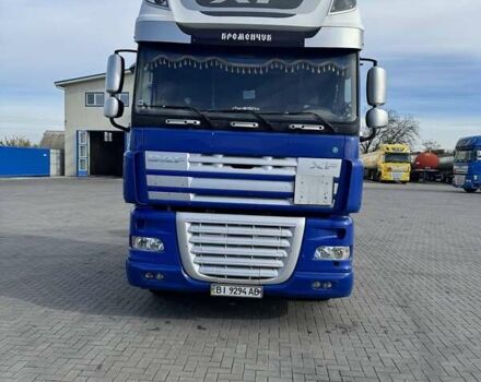 Даф XF 105 2006 у Кременчуге на Automoto.ua Синій Даф XF 105, об'ємом двигуна 12.9 л та пробігом 1 тис. км за 9800 $, фото 1 на Automoto.ua