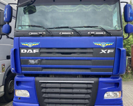 Синій Даф XF 105, об'ємом двигуна 12.9 л та пробігом 990 тис. км за 11500 $, фото 1 на Automoto.ua