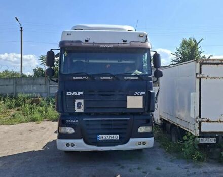 Синий Даф XF 105, объемом двигателя 12.9 л и пробегом 10 тыс. км за 8000 $, фото 1 на Automoto.ua
