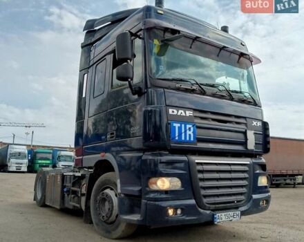 Синий Даф XF 105, объемом двигателя 12.9 л и пробегом 2 тыс. км за 11500 $, фото 2 на Automoto.ua
