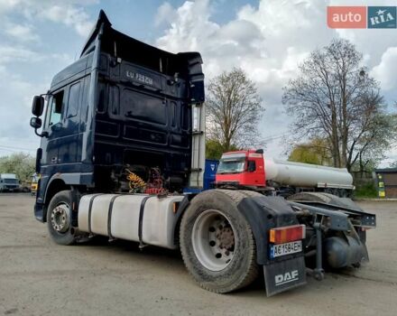 Синий Даф XF 105, объемом двигателя 12.9 л и пробегом 2 тыс. км за 11500 $, фото 4 на Automoto.ua