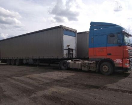 Синий Даф XF 105, объемом двигателя 13 л и пробегом 114 тыс. км за 13000 $, фото 2 на Automoto.ua