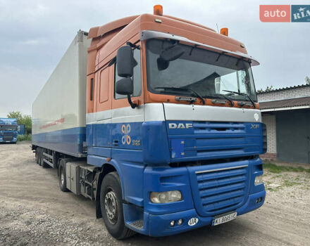 Синий Даф XF 105, объемом двигателя 12.9 л и пробегом 2 тыс. км за 10000 $, фото 20 на Automoto.ua