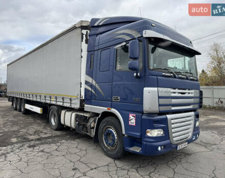 Синій Даф XF 105, об'ємом двигуна 12.9 л та пробігом 960 тис. км за 13500 $, фото 4 на Automoto.ua