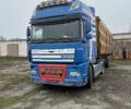 Синий Даф XF 105, объемом двигателя 12.9 л и пробегом 400 тыс. км за 10000 $, фото 1 на Automoto.ua