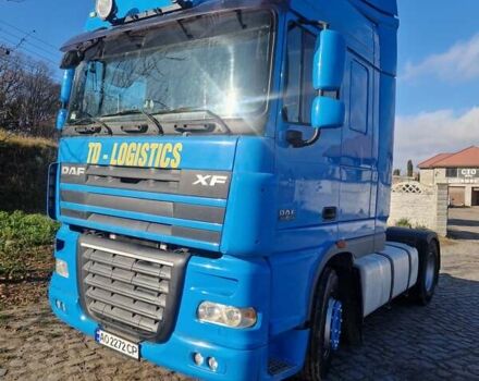 Синий Даф XF 105, объемом двигателя 12.9 л и пробегом 22 тыс. км за 12700 $, фото 1 на Automoto.ua