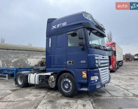 Синий Даф XF 105, объемом двигателя 12.9 л и пробегом 1 тыс. км за 14000 $, фото 1 на Automoto.ua