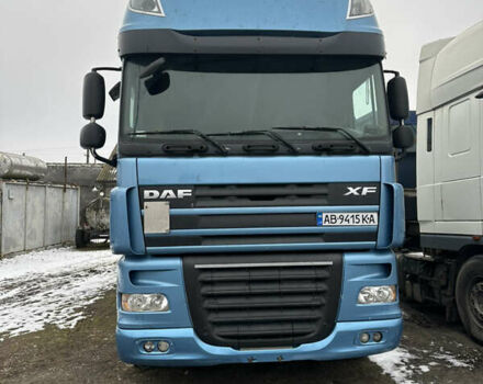 Синий Даф XF 105, объемом двигателя 12.9 л и пробегом 1 тыс. км за 10500 $, фото 1 на Automoto.ua