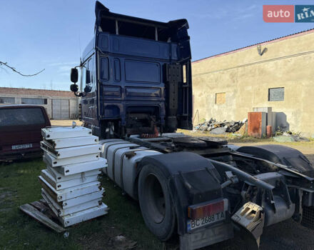 Синий Даф XF 105, объемом двигателя 12.9 л и пробегом 965 тыс. км за 10500 $, фото 2 на Automoto.ua