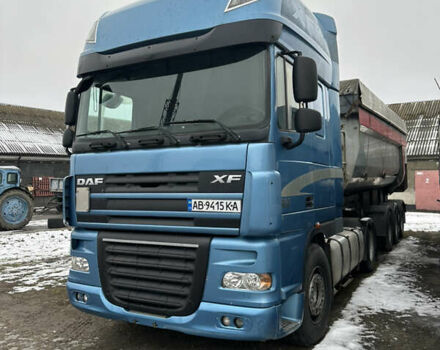 Синий Даф XF 105, объемом двигателя 12.9 л и пробегом 1 тыс. км за 10500 $, фото 2 на Automoto.ua