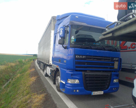 Синій Даф XF 105, об'ємом двигуна 12.9 л та пробігом 960 тис. км за 18600 $, фото 3 на Automoto.ua