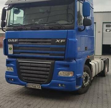 Синій Даф XF 105, об'ємом двигуна 12.9 л та пробігом 930 тис. км за 12000 $, фото 1 на Automoto.ua