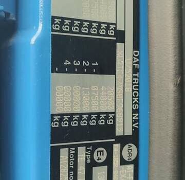 Синій Даф XF 105, об'ємом двигуна 12.9 л та пробігом 930 тис. км за 12000 $, фото 12 на Automoto.ua