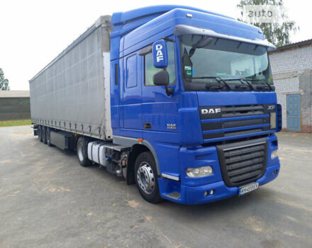 Синій Даф XF 105, об'ємом двигуна 12.9 л та пробігом 960 тис. км за 18000 $, фото 6 на Automoto.ua