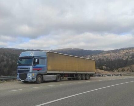 Синий Даф XF 105, объемом двигателя 12.9 л и пробегом 1 тыс. км за 16000 $, фото 2 на Automoto.ua