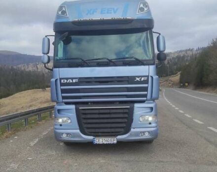 Синий Даф XF 105, объемом двигателя 12.9 л и пробегом 1 тыс. км за 16000 $, фото 3 на Automoto.ua