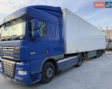 Синий Даф XF 105, объемом двигателя 13 л и пробегом 1 тыс. км за 33800 $, фото 1 на Automoto.ua