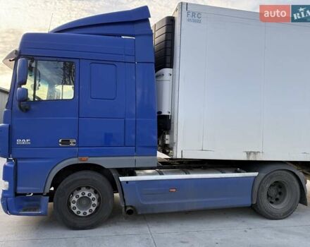 Синий Даф XF 105, объемом двигателя 13 л и пробегом 1 тыс. км за 33800 $, фото 2 на Automoto.ua