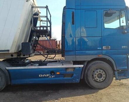 Синий Даф XF 105, объемом двигателя 12.9 л и пробегом 1 тыс. км за 18100 $, фото 2 на Automoto.ua