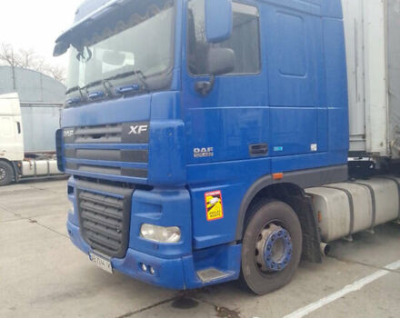 Синий Даф XF 105, объемом двигателя 12.9 л и пробегом 1000 тыс. км за 14999 $, фото 2 на Automoto.ua