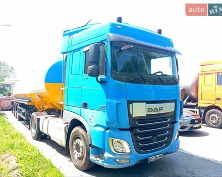 Синий Даф XF 105, объемом двигателя 12.9 л и пробегом 785 тыс. км за 22900 $, фото 3 на Automoto.ua