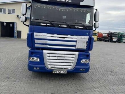 Даф XF 105 2006 у Кременчуге на Automoto.ua Синій Даф XF 105, об'ємом двигуна 12.9 л та пробігом 1 тис. км за 9800 $, фото 1 на Automoto.ua