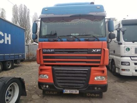 Даф XF 105 2008 у Харкові на Automoto.ua Синій Даф XF 105, об'ємом двигуна 13 л та пробігом 114 тис. км за 13000 $, фото 1 на Automoto.ua