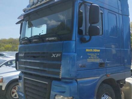 Даф XF 105 2008 в Львове на Automoto.ua Синий Даф XF 105, объемом двигателя 12.9 л и пробегом 1 тыс. км за 15500 $, фото 1 на Automoto.ua